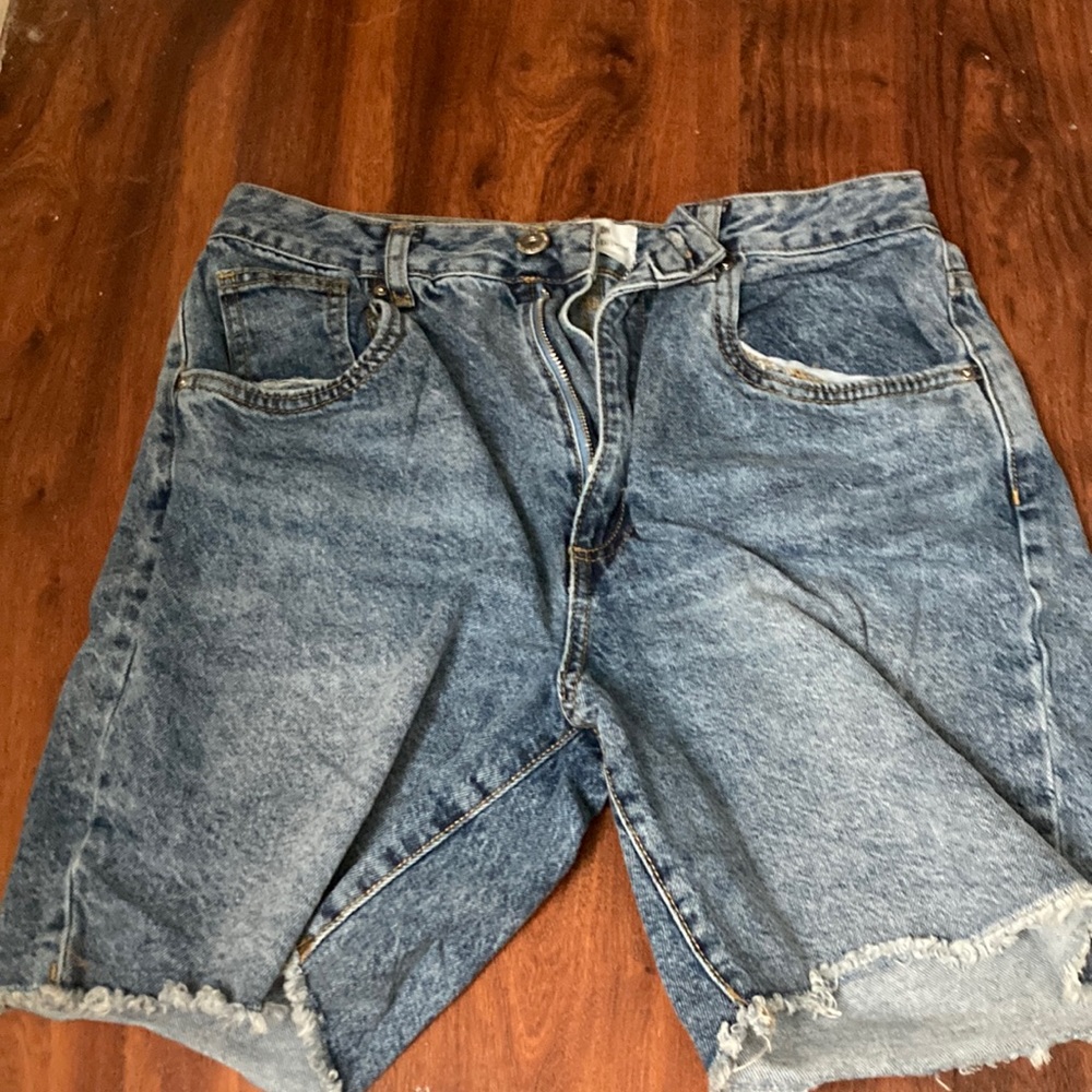 Blue shorts